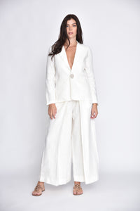 CAROLINE BLAZER IVORY